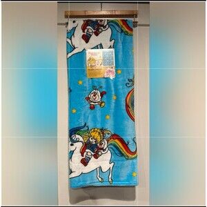 Rainbow Brite Plush Throw Blanket